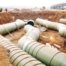 large diameter FRP pipe for airport