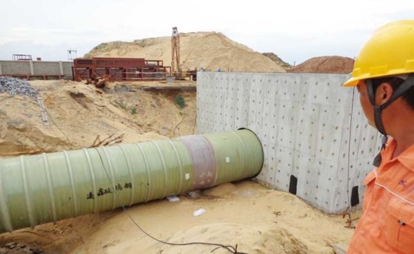 FRP Pipe for Pacitan Coal Power Plant Indonesia - Fibrace