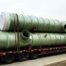 Large scale FRP pipe for sea water transport
